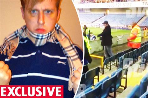 Inside The Lions Den Millwall Fan Tackled And Kicked Out Seven Minutes Into Match Daily Star