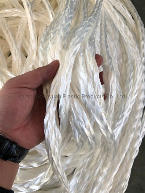 Or Strands Pp Multifilements Polyester Uhmwpe Rope For Mooring