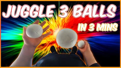 3 Ball Juggling Tutorial How To Juggle The Three Ball Cascade Youtube