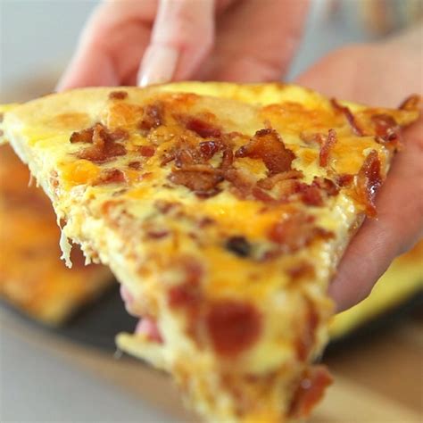 20 Minute Easy Breakfast Pizza Recipe With Video Kimduffy Copy Me