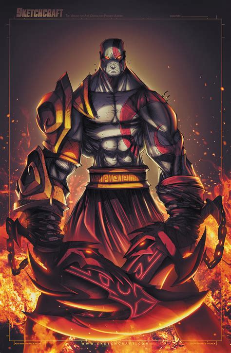 God Of War Kratos By Robduenas On Deviantart