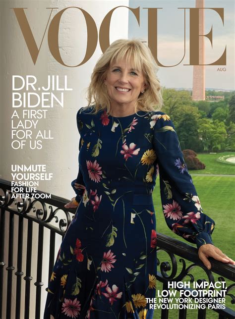 In Jill Bidens Vogue Cover Theres Optimism And Rebuke The Washington Post