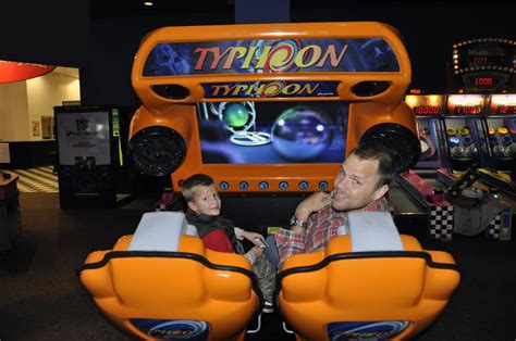 Typhoon Coin Op Arcade Motion Simulator Ride Triotech