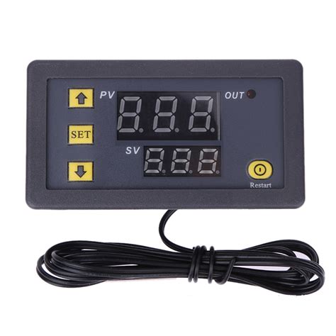 20a 12v Digital Thermostat Temperature Controller Regulator Heating