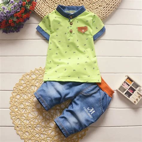 Bibicola Childrens Clothes Baby Boys Summer Clothing Sets 2017 New