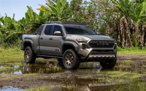 Toyota Tacoma Trailhunter Double Cab 2024 4k Wallpaper Hd Car