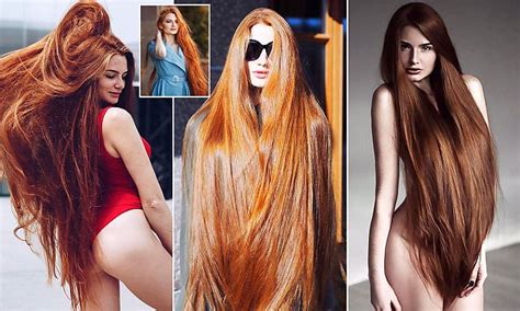 Russian Woman Who Suffered From Alopecia Now Has Long Hair Daily Mail