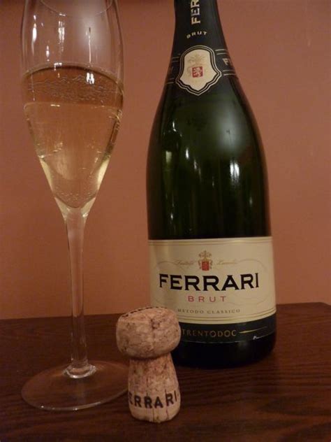 L'etichetta storica di casa ferrari. Ferrari Brut - Metodo Classico Sparkling Wine | Italian Food, Wine, and Travel