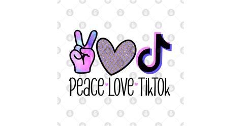 Free 347 Peace Love Tik Tok Svg Free Svg Png Eps Dxf File