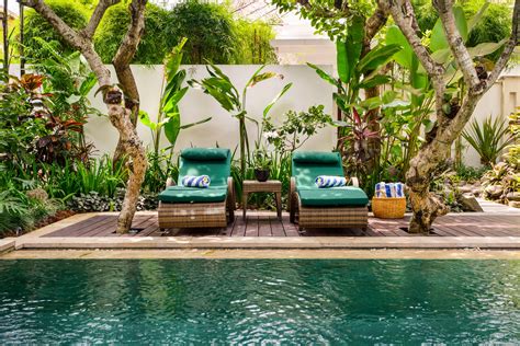 The Residence Seminyak Villa Siam Pool Deck Asia Holiday