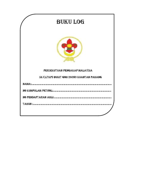 Buku Log Pengakap Pdf