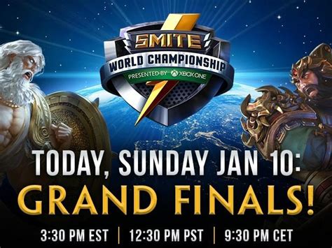 Watch Live Smite World Championship Grand Finals