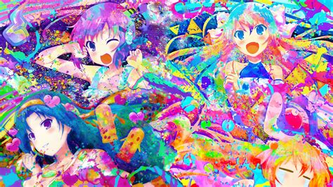 Colorful Anime Wallpapers Top Free Colorful Anime Backgrounds