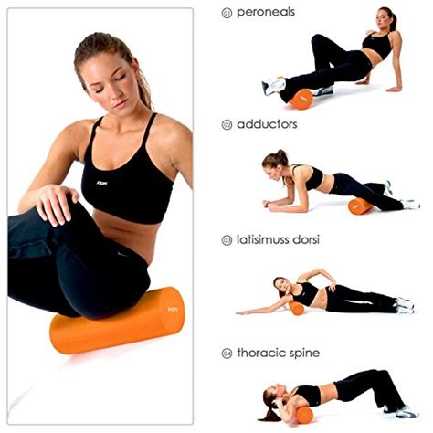 Intey Exercise Foam Roller Deep Tissue Massage Fitness Rollers For