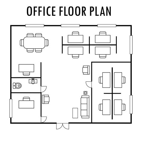 Office Floor Plan Template