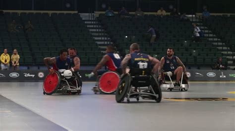 Invictus Games 2016 Wheelchair Rugby Semi Finals Youtube