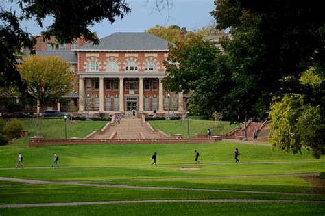 Notable features of main campus include the bell tower and d. School of Social Work - NC State