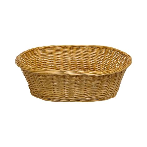 Oval Natural Wicker Basket Fresh Produce Displays