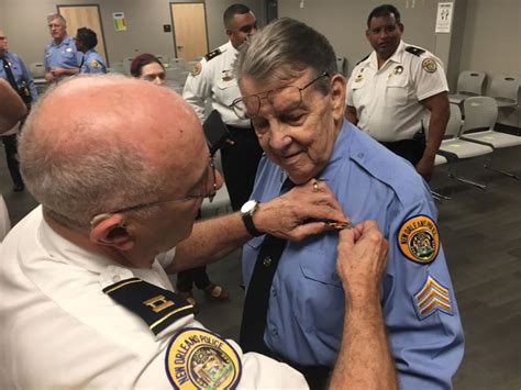 59 Year Nopd Veteran Becomes Second In Agency History To Earn Title Of