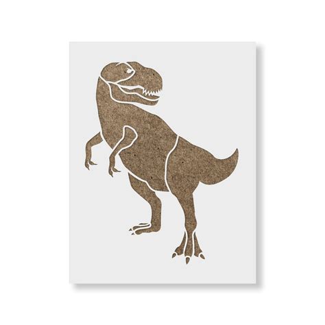 Tyrannosaurus Dinosaur Stencil Stencil Revolution