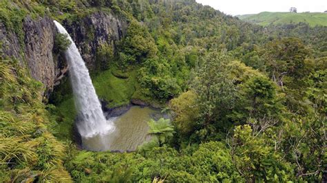 Waireingabridal Veil Falls Raglan Area Waikato Region