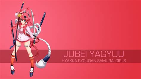 Hyakka Ryouran Samurai Girls Anime Girls Yagyuu Juubei Hd Wallpaper
