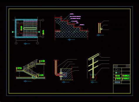 Sep 16, 2020 · on top of the increased safety factor, building a handrail for your outdoor staircase allows diy deck builders and homeowners the opportunity to add a touch of detail to their landscaping! Stairs And Railings Details DWG Detail for AutoCAD ...