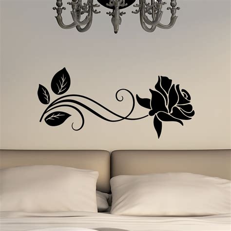 Flowers Wall Decals Wall Decal Rose Ambiance Sticker Com