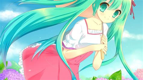 Wallpaper Illustration Anime Girls Cartoon Vocaloid Hatsune Miku