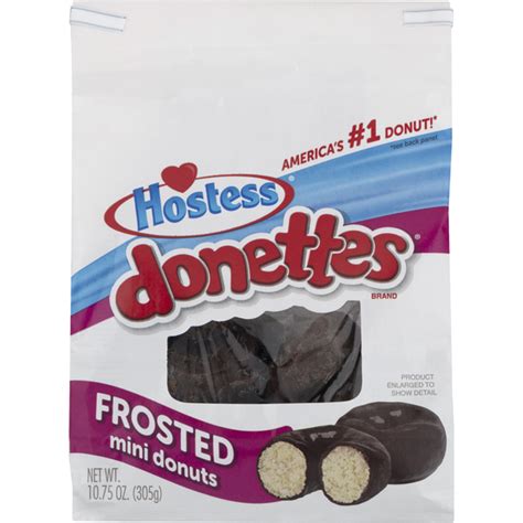 Save On Hostess Donettes Mini Donuts Chocolate Frosted Order Online