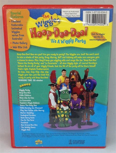 The Wiggles Hoop Dee Doo Its A Wiggly Party Dvd 2002 45986240002