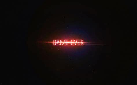 3840x2400 Game Over Typography 4k 4k Hd 4k Wallpapers
