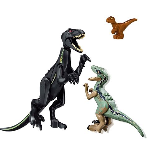 Indoraptor Velociraptor Baby Jurassic World Raptor Blue Figures