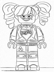 Lego Catwoman coloring pages || COLORING-PAGES-PRINTABLE.COM