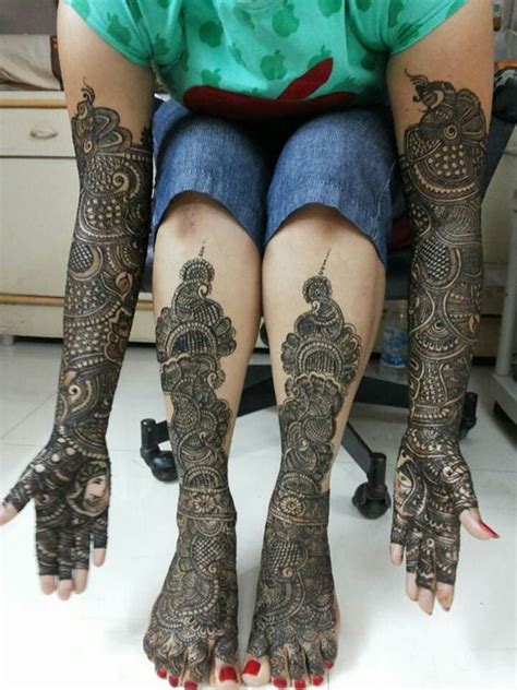 50 Bridal Mehndi Designs For Full Hands And Legs Wedandbeyond