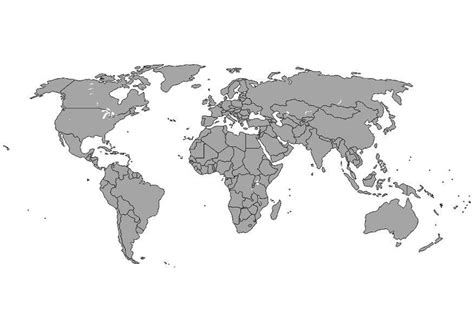 Weltkarte wanddekoration landkarte wandbild design motiv xxl poster design style world map 120 x 80 cm schwarz weiß. Malvorlage Weltkarte mit Grenzen - Kostenlose Ausmalbilder ...
