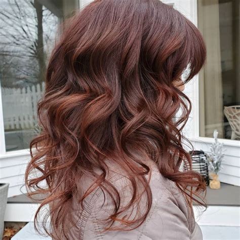 capelli rosso mogano una tonalità intensa e sensuale capellistyle capelli capelli rossi