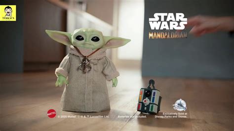 Remote Controlled Baby Yoda By Mattel Youtube