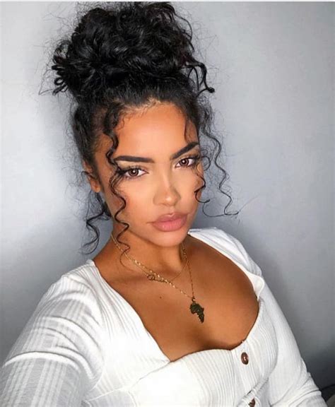 Perfect How To Do A Curly Bun Black Hair For New Style Stunning And