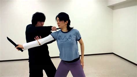 Knife Fighting Action Practice ① Youtube