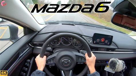2021 Mazda 6 Carbon Edition Turbo Pov Test Drive Youtube
