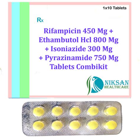 rifampicin ethambutol isoniazide pyrazinamide tablets general medicines at best price in