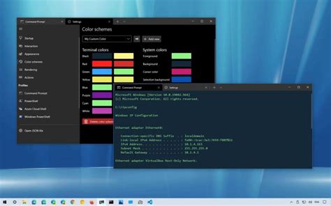 How To Change Color Scheme On Windows Terminal Pureinfotech