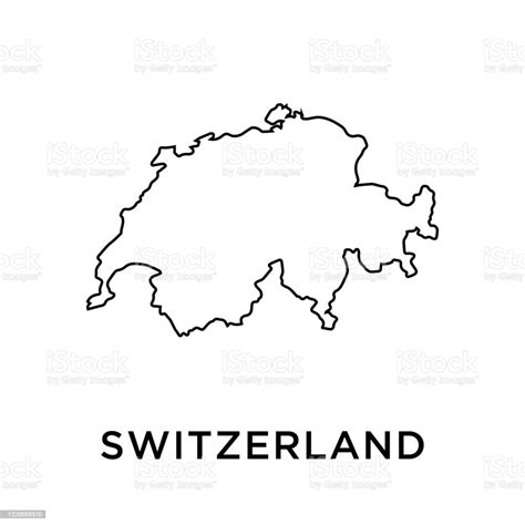 Vetores De Modelo De Projeto De Vetores De Mapa Da Suíça E Mais Imagens De Suíça Suíça