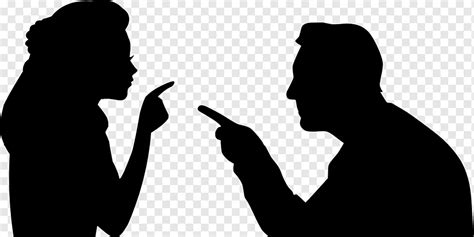 Matrimonio Argumento Problema Angry Mujer Culpa Conflicto