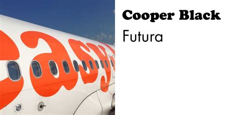 Easyjet Fonts In Use