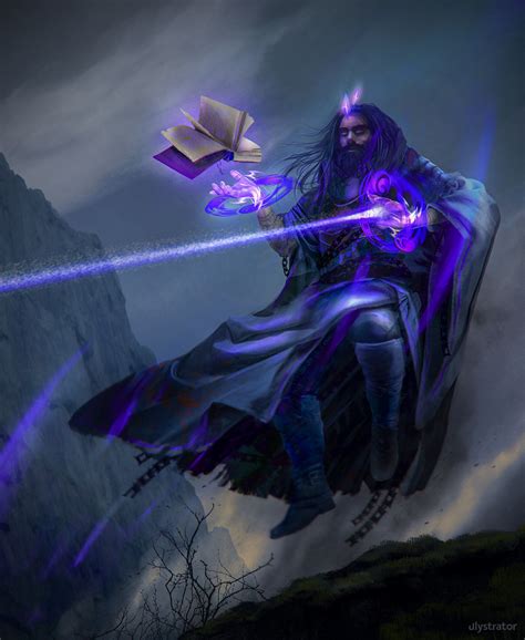 Artstation Purple Wizard