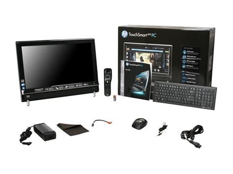 Hp Desktop Pc Touchsmart 600 1050 Ny538aaaba Core 2 Duo T6500 2