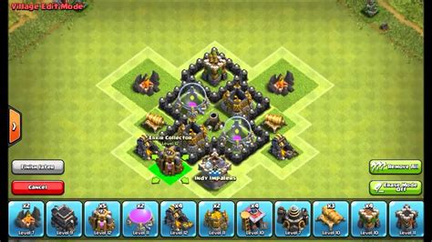Trophy, lha is the opposite type of base farming, where players put up defenses town hall inside the boundary wall and resource outside, he does not care resourcenya taken enemy. clash Of Clans Town Hall 3 Farming Base Th3 Farming ...