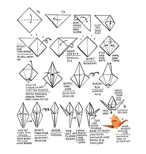 DIY: how to fold a paper crane - Flow Magazine